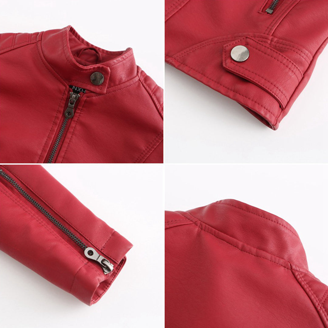 Seraphine™ | Elegant Leather Jacket